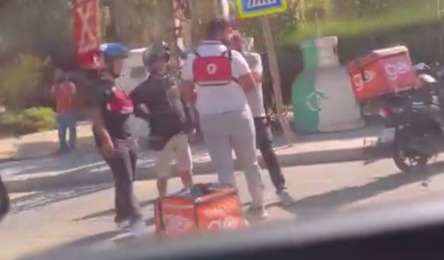 Çiğli Harmandalı’da motosiklet kazası