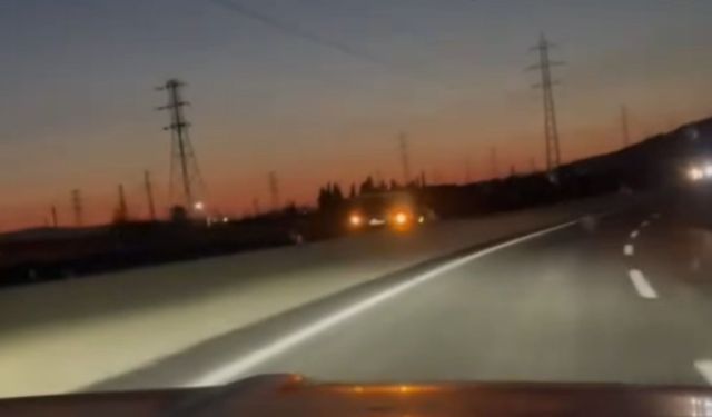 Ödemiş-Torbalı yolunda tehlikeli anlar