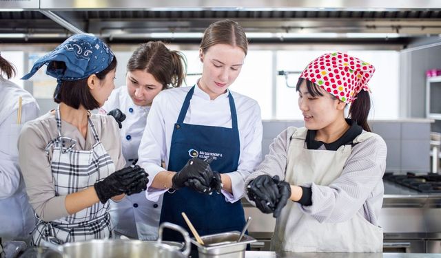 Japon öğrenciler Türk mutfağının lezzetlerini keşfetti