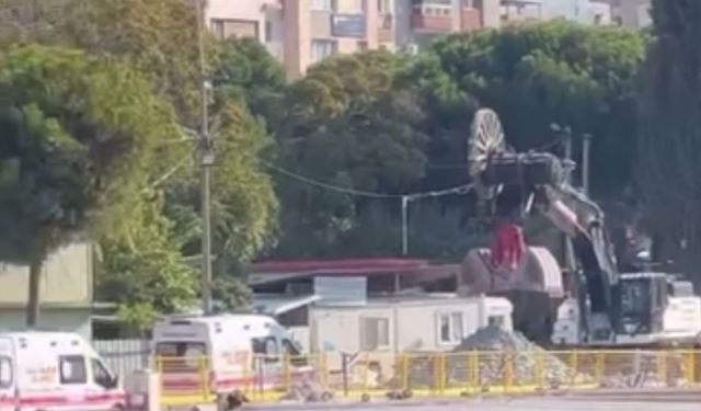 Şirinyer Metro İstasyonu’nda iş kazası paniğe neden oldu