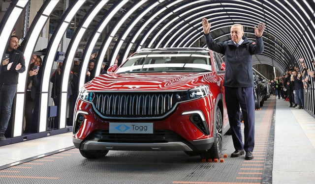 Erdoğan’a özel Limuzin Togg yapıldı