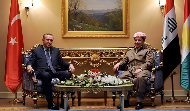Mesud Barzani'den Erdoğan'a teşekkür