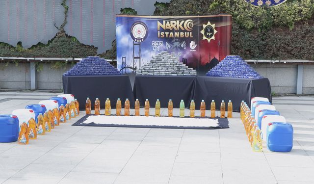 Dev operasyon: 494 kilo yasaklı madde ele geçirildi, 7 tutuklama