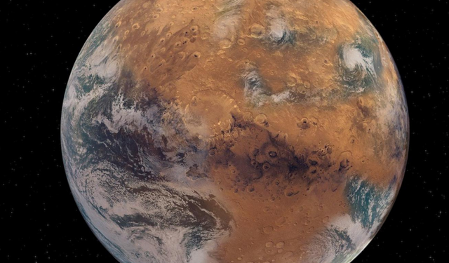Mars’ın Güney Kutbu'nda esrarengiz yapı keşfedildi