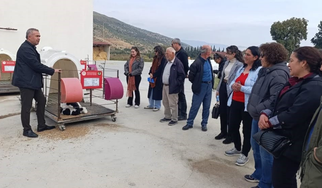 Aydın'da üreticilere iklim değişikliği ve sulama eğitimi verildi