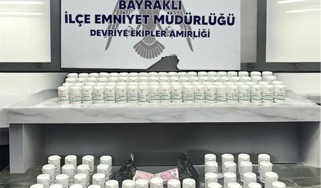 Bayraklı’da narkotik operasyonu: 3 şüpheli gözaltında