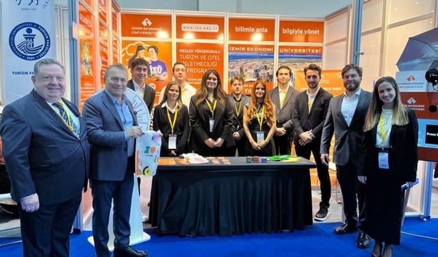 İEÜ ‘Gelecek için Sürdürülebilir Turizm' temasıyla fuara renk kattı