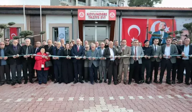 Menemen’de Koyundere taziye evi hizmete açıldı