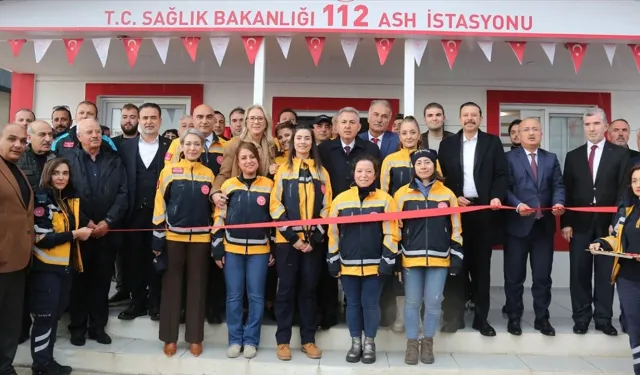 Güzelbahçe’ye yeni sağlık yatırımı: 112 Acil Sağlık Hizmetleri İstasyonu hizmete açıldı