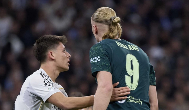 Arda Güler-Haaland anı sosyal medyayı salladı