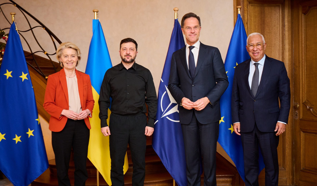 Zelenskiy Brüksel’de NATO ve AB liderleriyle görüştü