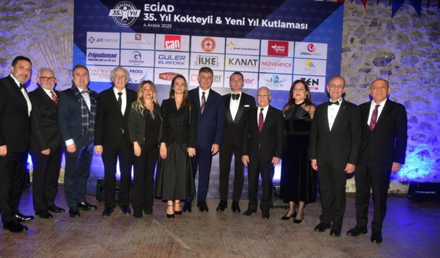 EGİAD’dan 35' inci yıla yakışır kutlama: İzmir iş dünyası aynı çatı altında toplandı