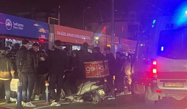 Atakent tramvay durağında kaza iddiası