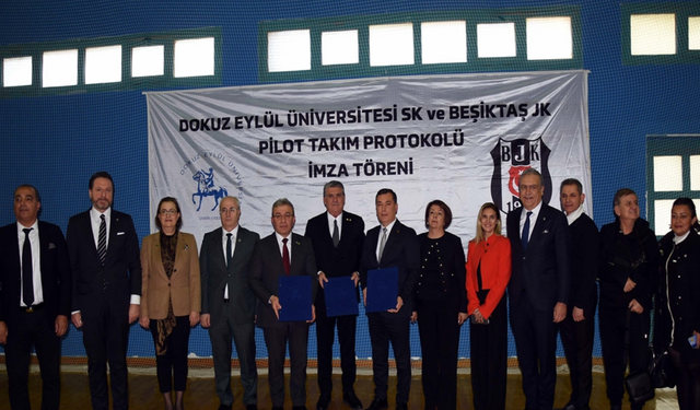 Beşiktaş ile Dokuz Eylül Üniversitesi arasında tarihi iş birliği
