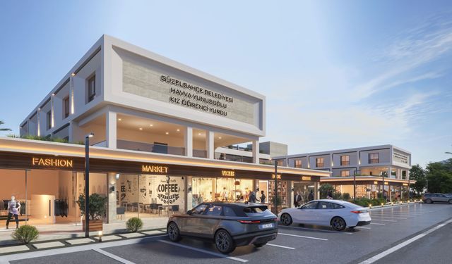 Güzelbahçe'de kız öğrenci yurdu projesi hızla yükseliyor