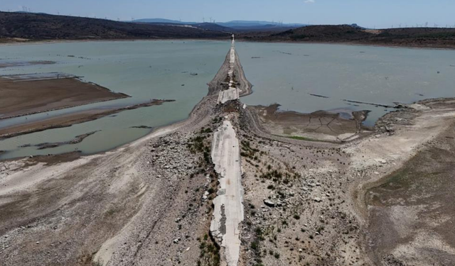 Çeşme Barajı kritik seviyede: Sağanak, barajı kurtarmadı