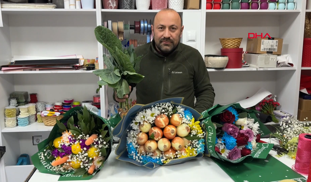 Karalahanadan çiçek buketi: Hem göze hem sofraya hitap ediyor