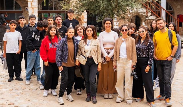 Euromos’ta antik astronomi buluşmasıyla gençler gökyüzünü keşfetti