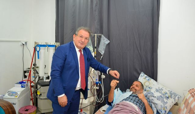 Evde diyaliz dönemi başladı