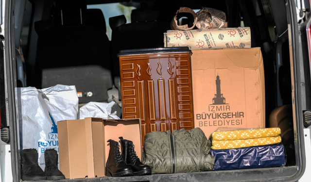 İzmir Büyükşehir Belediyesi, kış aylarında ihtiyaç sahiplerini unutmadı