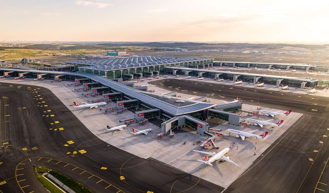 İstanbul Havalimanı günlük 1459 uçuşla Avrupa’nın en yoğun havalimanı oldu