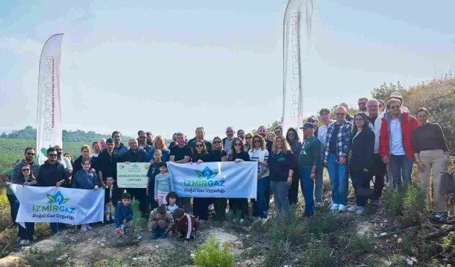 İzmir Doğalgaz’tan çevre dostu hamle: 15'inci hatıra ormanı