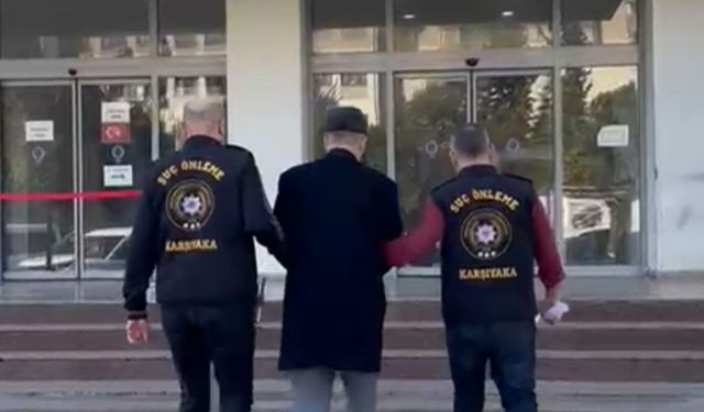 Karşıyaka polisi, 39 yıl 4 ay kesinleşmiş cezası bulunan firari dolandırıcıyı yakaladı