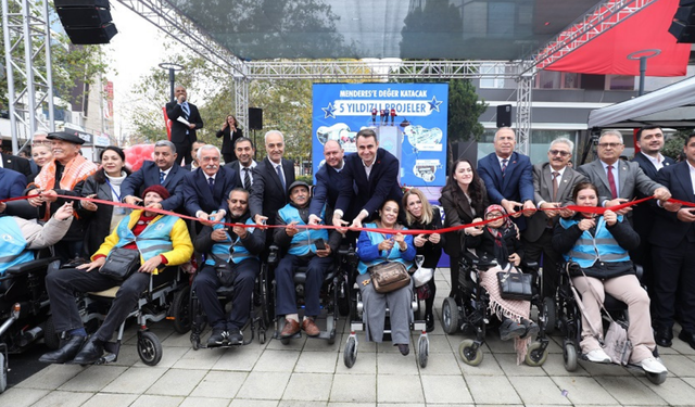 Menderes’te 5 yıldızlı projeler hizmete açıldı