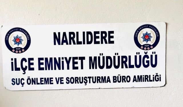 Narlıdere’de polisten silah operasyonu