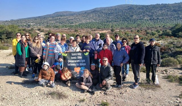 Urla’da yanan orman yeniden yeşeriyor: Geleceğe nefes olacak adım