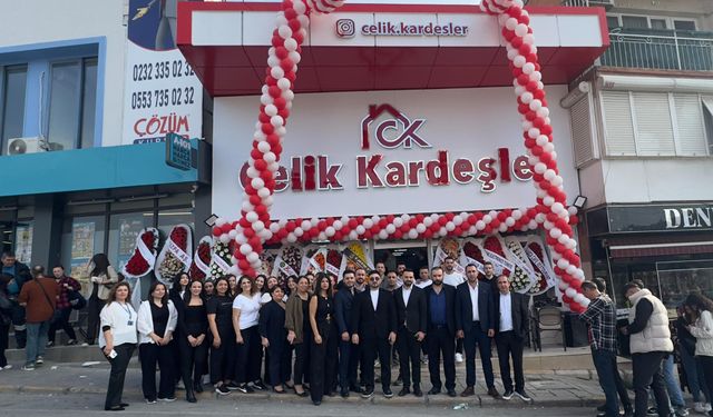 Çelik Kardeşler Eskiizmir şubesi açıldı: 28 yıllık güven yeni adreste buluştu