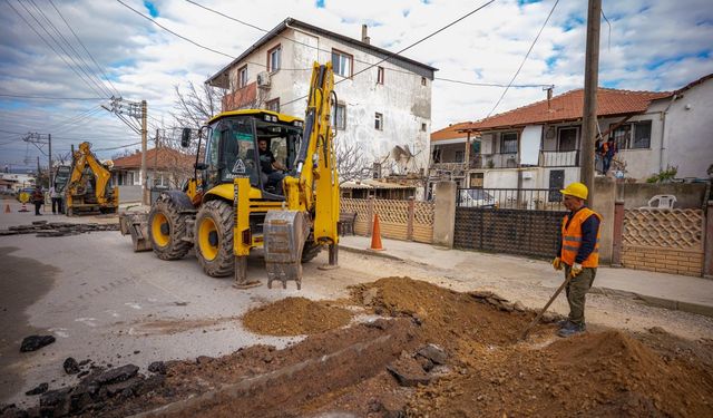 İZSU'dan Sarnıç'ta altyapı projesi