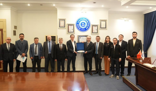 Ege Üniversitesi Özbekistan ile olan iş birliklerini güçlendiriyor