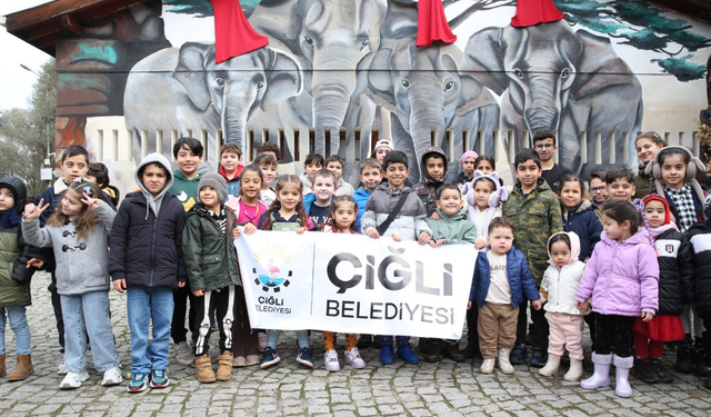 Çiğli Belediyesi’nden yarıyıl tatilinde çocuklara Doğal Yaşam Parkı sürprizi