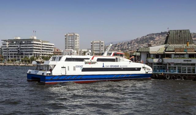 İZDENİZ açıkladı: İzmir’de deniz ulaşımı yeniden başladı