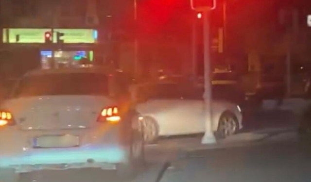 Köstence Köprüsü’nde maganda, trafiği felç etti