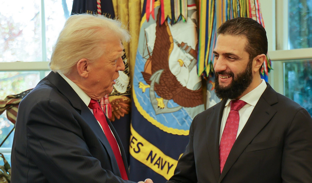 Trump Suriye Cumhurbaşkanı Şara ile görüştü