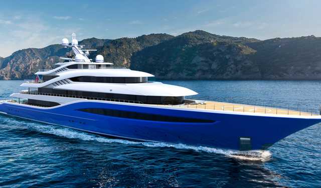 Türkiye’nin en büyük yatı Vento denizle buluştu