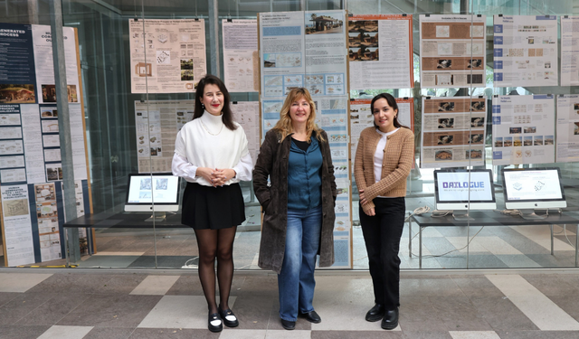 İEÜ’lü genç mimarlardan yapay zeka odaklı sergi