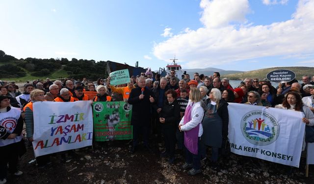 Demircili Ada Koyu’nda hurda gemi tepkisi: Geldiği gibi gidecek!