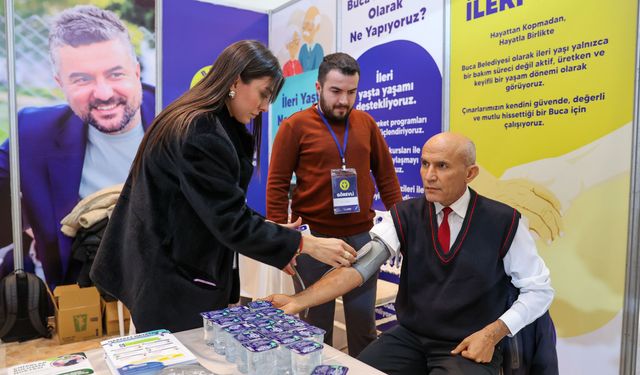Buca’nın çınarları için yeni projeler: Sağlıklı Yaş Alma Fuarı’nda büyük ilgi
