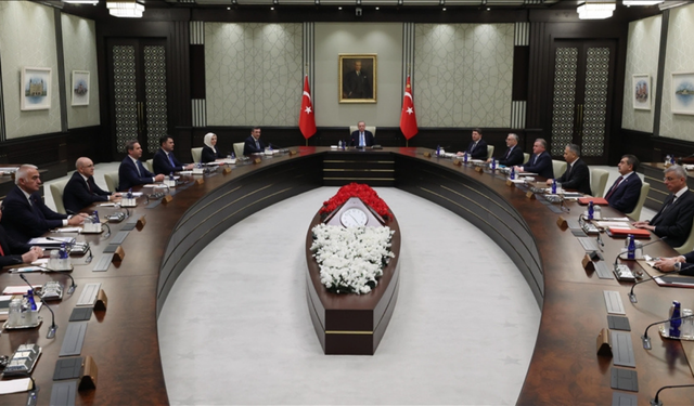 Kabine Beştepe’de toplandı: Terörsüz Türkiye süreci ve ekonomi başlıkları gündemde