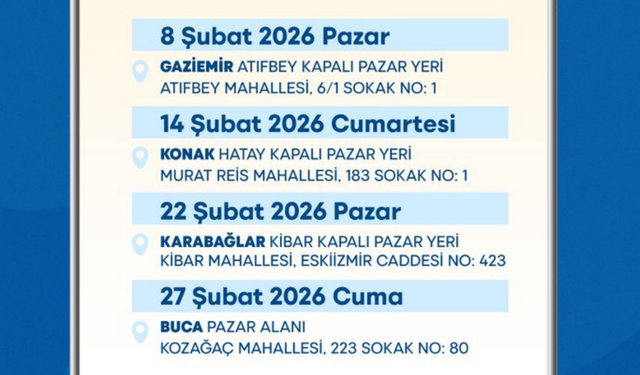İzmir Büyükşehir Belediyesi’nden ikinci el pazarıyla hem tasarruf hem dayanışma