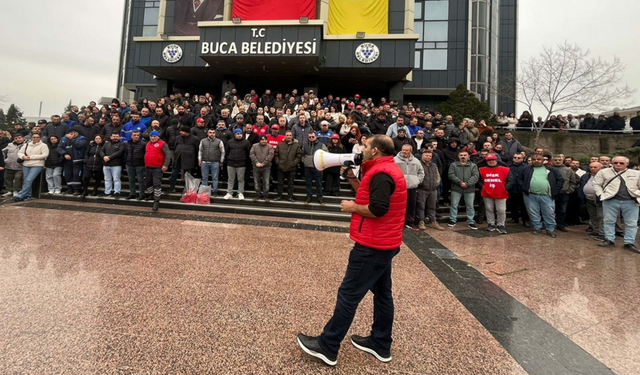 Buca Belediyesi’nde işçilerin eylemi sona erdi