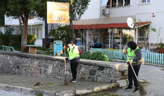 Çiğli’de temizlik seferberliği sürüyor: 26 mahallede eş zamanlı çalışma