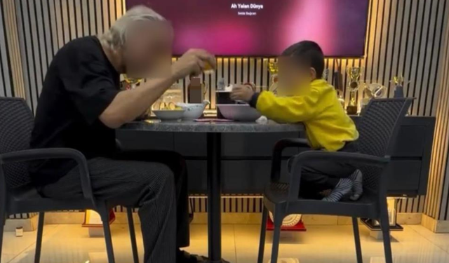 3 yaşındaki oğlunu alkol masasına oturtup paylaşan baba serbest bırakıldı