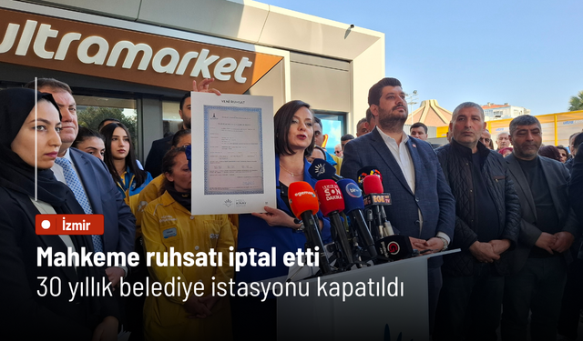 Mahkeme ruhsatı iptal etti: 30 yıllık belediye istasyonu kapatıldı