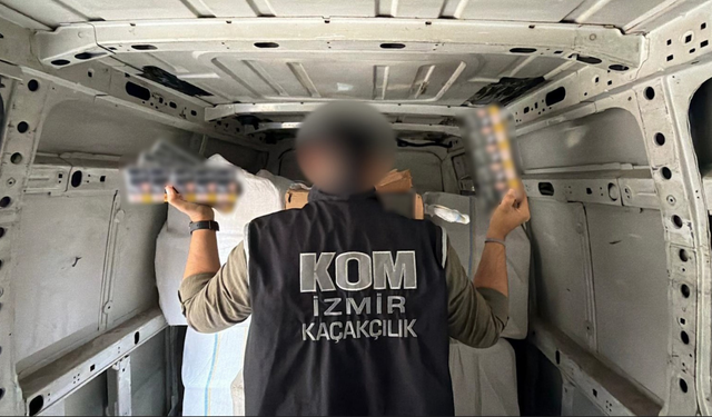 İzmir’de 4,5 milyon lira değerinde kaçak tütün operasyonu: 1 kişi tutuklandı