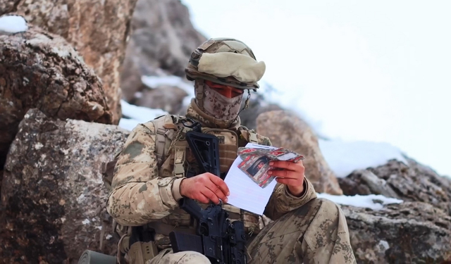 Samsunlu öğrencilerin mektupları Şırnak’taki komandoların yüreklerini ısıttı