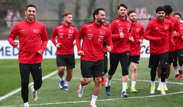 A Milli Takım, Romanya maçı hazırlıklarını sürdürdü